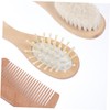 KOMBIUDA 1set Newborn Brush Set Hair Brush and Comb Set