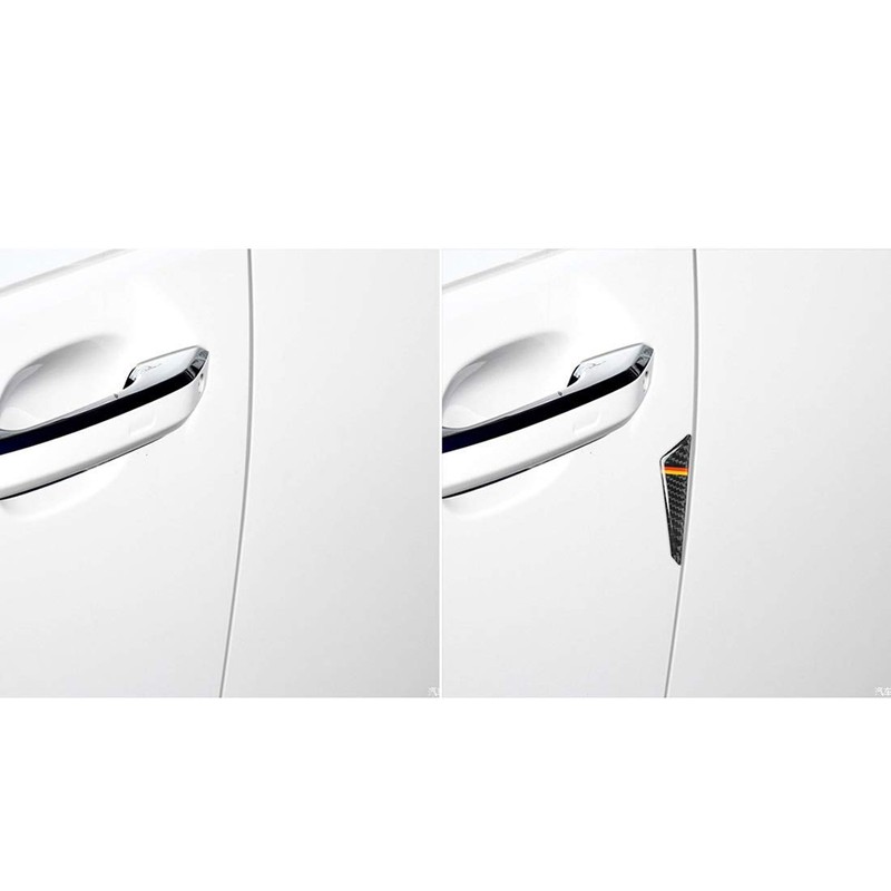 4 x Car Door Edge Protection Sticker Carbon Germany Germany