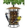 Songbird Essentials Copper Roof Suet Log Feeder