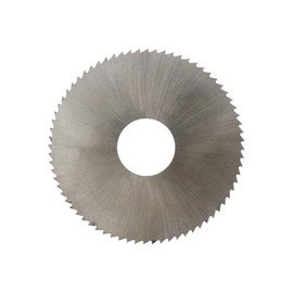 Rannb 72 Teeth Slitting Saw Blade Circular Saw Blades Slitting/Slotting Saw Holder 75mm/2.95" Dia 2.5mm/0.098" Thick