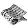 Vicloon 6 Pcs Stainless Steel Beach Towel Clips, Wind Resistant,