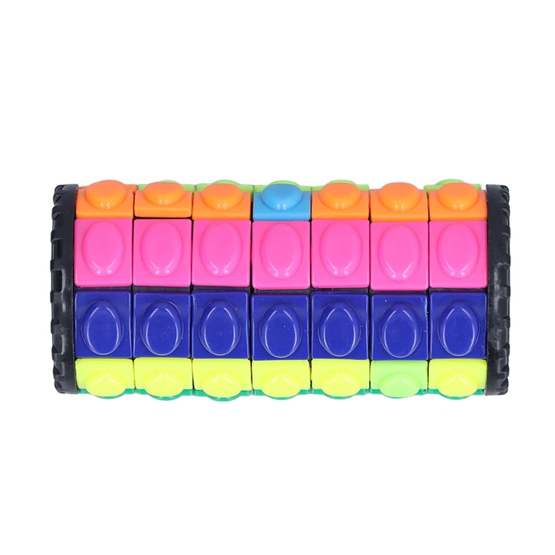 Boxwizard Cylinder Puzzle Toy, 7 Layers, Relaxing, Stress, Anxiety Relief,