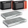Frankberg 2x Cabin Air Filters with Activated carbon Compatible with