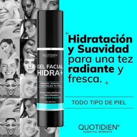 Gel Facial Hidratante Con Ácido Hialurónico + Niacinamida - Skin Care para Todo Tipo De Piel - Crema Hidratante Antienvejecimiento - Líneas de Expresión - Boost Skincare Crema Noche y Crema día - 50ml