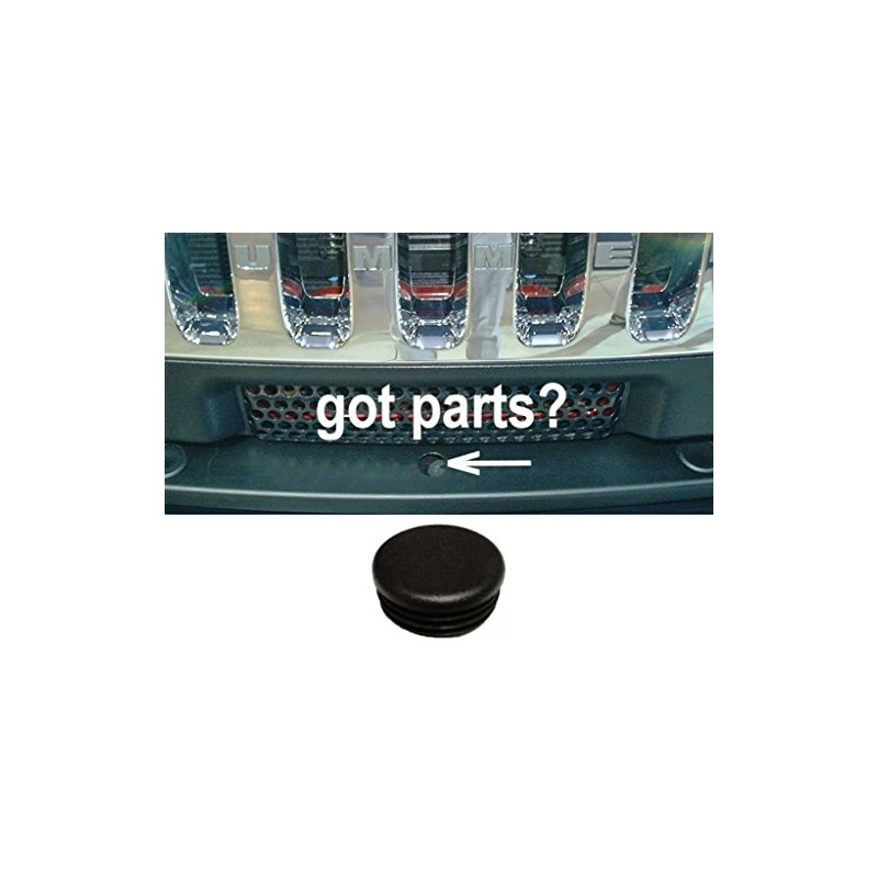 Upper Bound Front Bumper Hole Plug Keeps Out Mud and