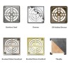 Schluter Kerdi-Drain Grate Kit- Stainless Steel
