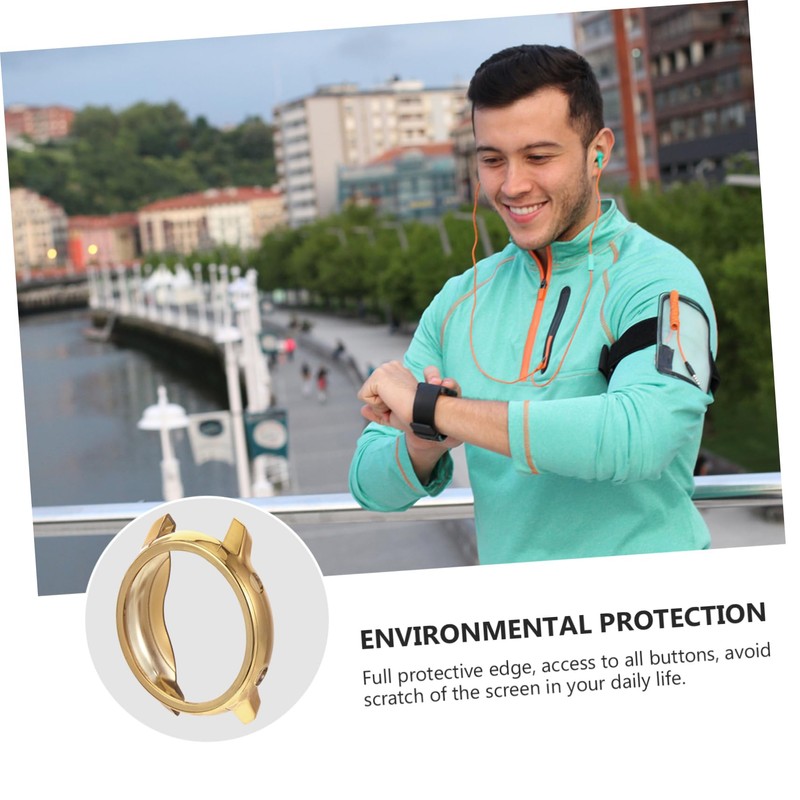 VILLFUL 1pc TPU Protective Case for Watch Flexible Stylish Design