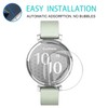 Natbok 2 Pack Screen Protector for Garmin Lily 2/1 Smartwatch,Soft