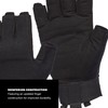 BLACK DIAMOND Equipment Crag Half-Finger Gloves - Black - Extra