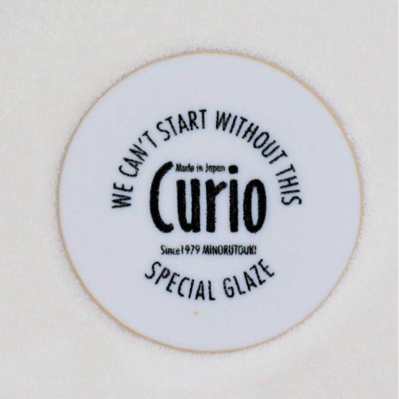 Mino Pottery Mino Ware Curio 195 Plate, 2 Color Set