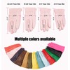 SK Studio Child Winter Leather Gloves,Sheepskin Warm Sizes Gloves Black
