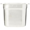 Vogue Stainless Steel 1/9 Gastronorm Tray 150 mm Deep, Silver,