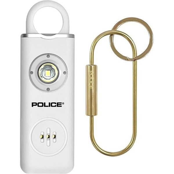 Police Personal Safety Alarm Keychain for Women – 130dB Siren