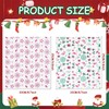 Wax Paper Christmas, Pack of 100 Wax Paper for Food,