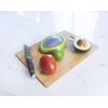 Joie Fresh Stretch Pod Avocado Storage Container, Silicone Food Saver,