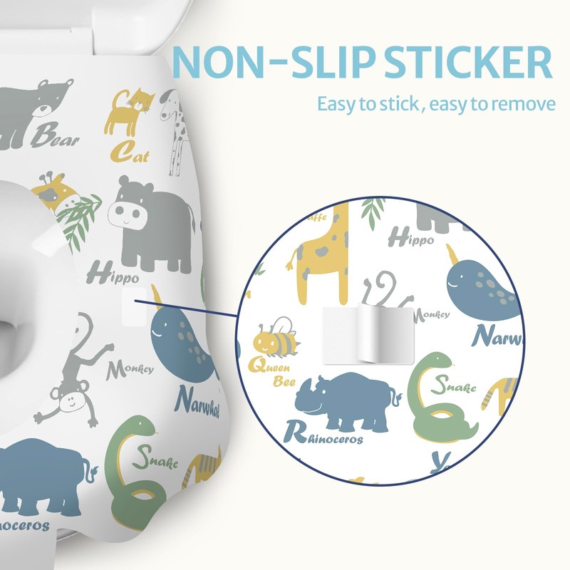 Blissful Diary 30 Pcs Toilet Seat Covers Disposable for Toddlers