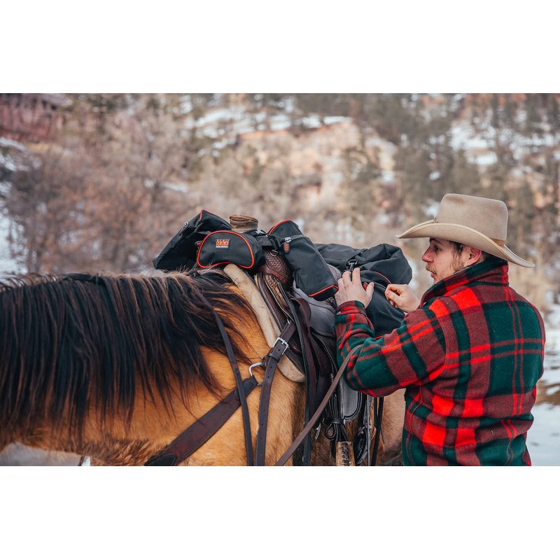 TrailMax Original Pommel Pocket Saddlebag for Western & Endurance Saddles;