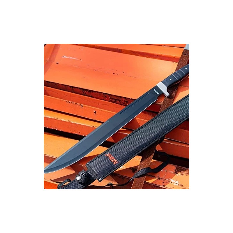 MTECH USA MT-20-08L Machete Knife 25-Inch Overall , Black