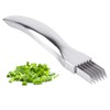 ZPSHYD Stainless Steel Onion Cutter - Versatile Spring Onion Cutter