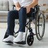 Covzoe 4 Pack Wheel Replacement, 6 Inch Anti-Slip Solid Caster