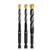 Multi-Material Drill Bit Diameter 6,8,10 mm - Professional Drill Set