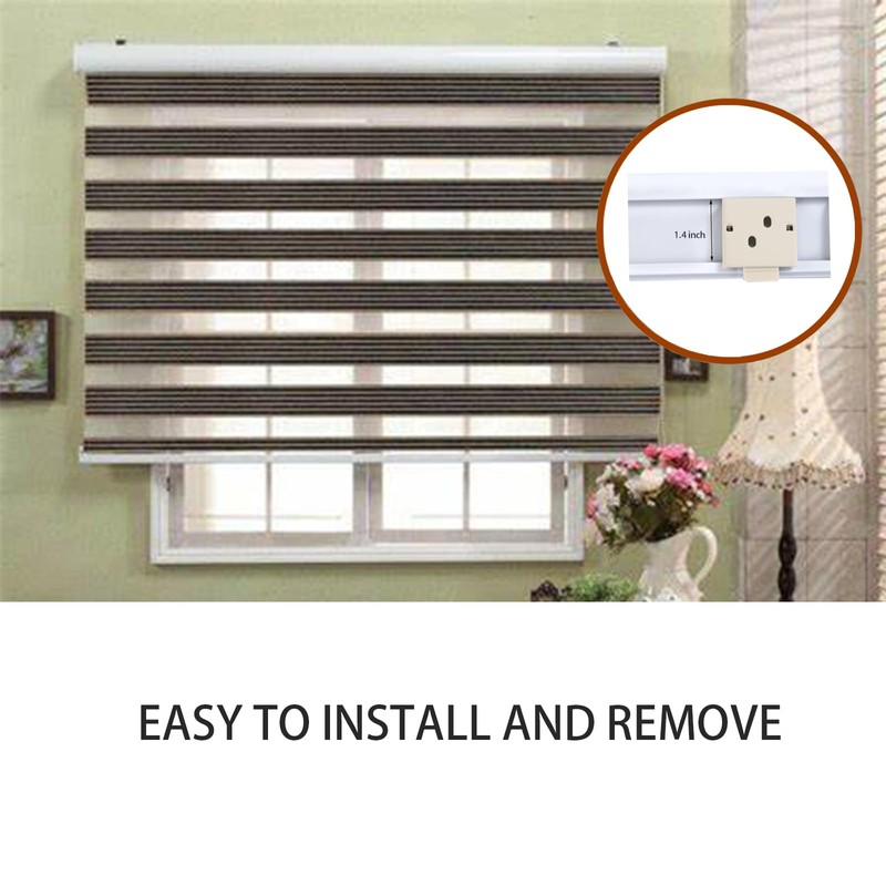 4 PCS Mountings Brackets Universal Roller Shade Hardware Roller Shade