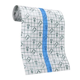 Molain Molain 1 Rolle Tattoo Aftercare Wasserdichte Bandage Transparent Hautschutzband Zweite Haut Heilung Sch1tzende Klare Klebebandagen Tattoo Bandage Rolle Wunde Wasserabweisend (Klar)