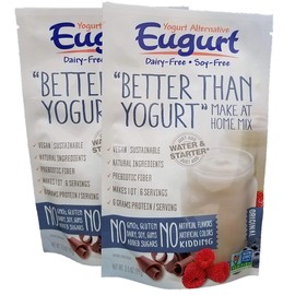 "Better Than Yogurt" Make At Home Mix (Dairy and Soy Free!) (Plain, 2-Pack)