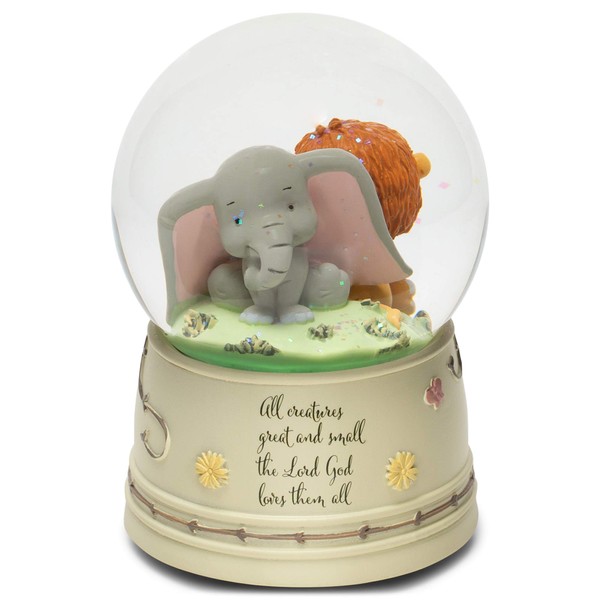 Roman 5-inch All Creatures Great and Small with Animals Glitterdome