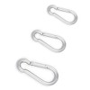 Spring Snap Hook 316 Marine Stainless Steel Climbing Locking Carabiner