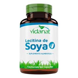 Vidanat Lecitina Soya Frasco Cápsulas