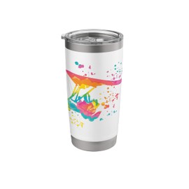 Paratrike Motorized Hang Glider Colorsplash Woman Deltatrike Stainless Steel Insulated Tumbler