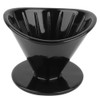 Ceramic Coffee Filter Cup Single Hole Coffee Dripper Filtering Tool