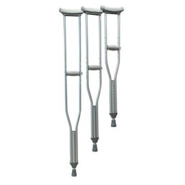 3611LF-8 Crutches Adj Aluminum Tall 1/Pair Part# 3611LF-8 by Graham-Field/Eve...