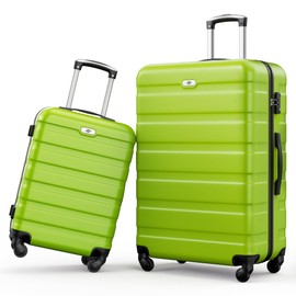 Suitour Luggage Sets 2 piece, Lightweight Luggage Set with Spinner Wheels, 19/27 inch Travel Suitcase Set
