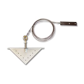 12' Pool Cage Cable White | Reliable Tie-Down Cable for Pool Enclosures