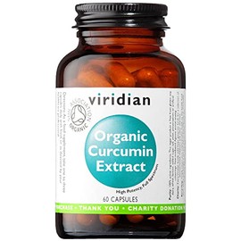 Viridian Organic Curcumin Extract Vegicaps 60