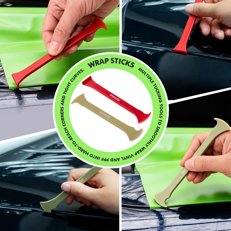 FOSHIO PPF Squeegee Set – 5 in 1 Different Sizes