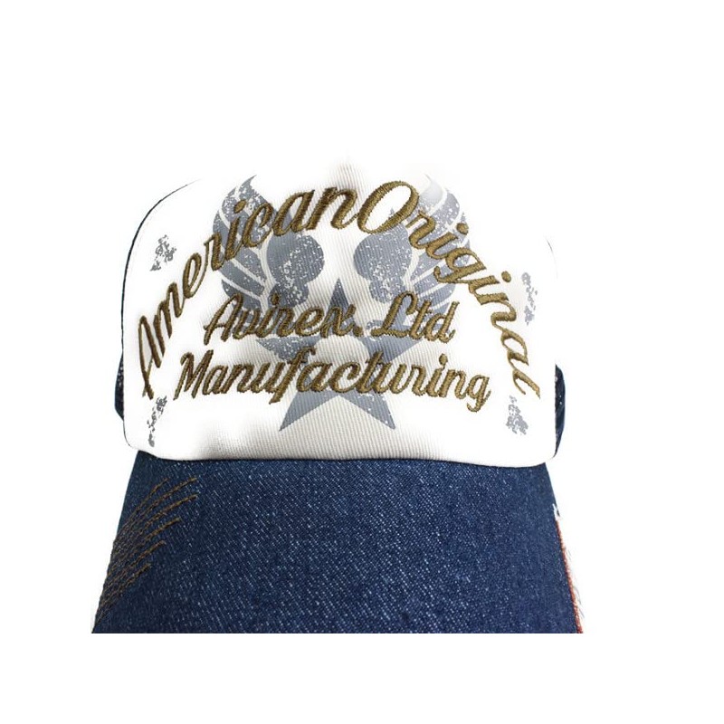 Avilex Cap, Large Size, Big Size, Hat, Mesh Cap, Men's,