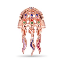 GNOCE Star Killer Whale Charms Pendant Sterling Silver Black Whale Charms Beads Fits All Bracelet/Necklace Jewellery Gift for Women Men Children, Silver