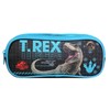 Bagtrotter Jurassic World T-Rex School Bag with 2 Compartments Black