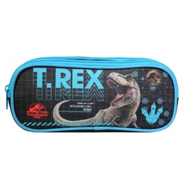 Bagtrotter Jurassic World T-Rex School Bag with 2 Compartments Black