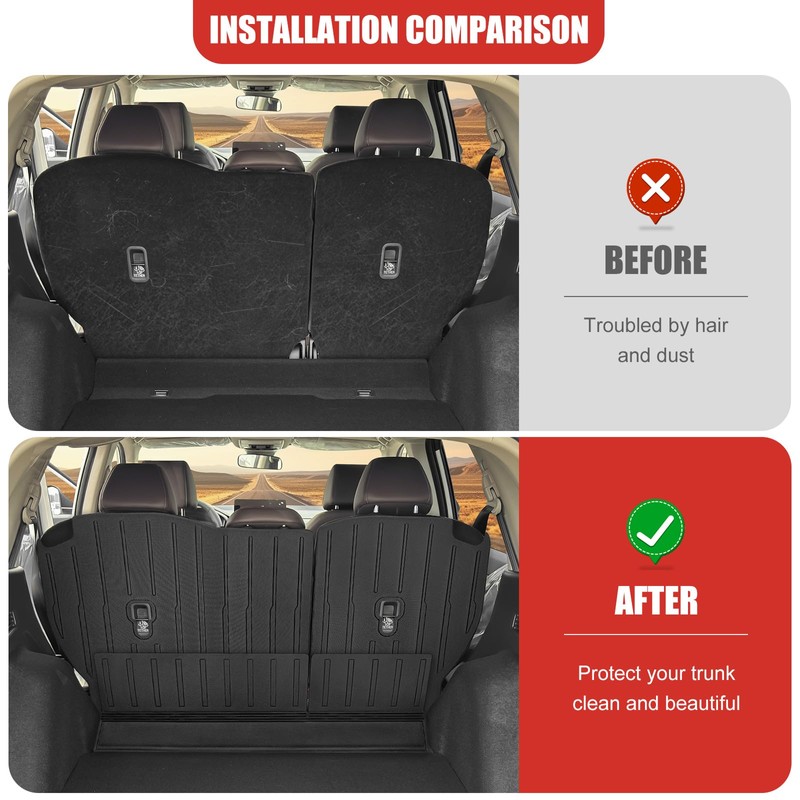 Utiiy Cargo Liner Fit for 2023-2024 2025 Honda CRV Hybrid