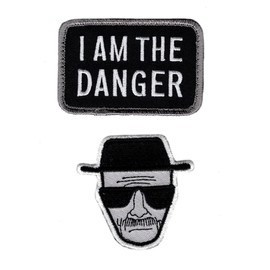 Heisenberg & I Am The Danger Patch Set Breaking Bad Hook Patch