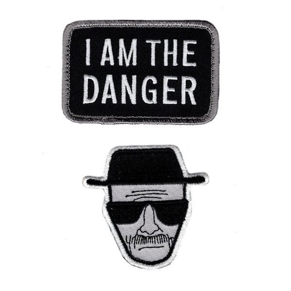 Heisenberg & I Am The Danger Patch Set Breaking Bad