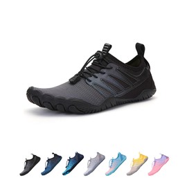 CHENGBAO Secado Rápido Zapatos Acuaticos，Suave Y Transpirable Zapato Acuatico，Ligero Zapatos de Agua，Adecuado Para Montañismo, Rafting, Playa, Buceo (negro, Adulto, Hombre, 26.0 cm, Medición, Sistema tallas calzado JP)