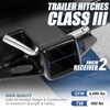 Auto Dynasty 2 Inches Class 3 Trailer Hitch Receiver Compatible