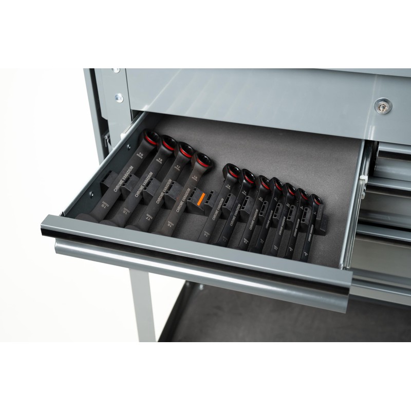 ToolBox Widget Basics Wrench Organizer - Rubber Wrench Holders for