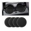 Car Cup Holder Coaster, 4 Pack 2.75 Inch Diameter Non-Slip
