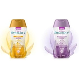 LOMECAN V. Shampoo Íntimo Aclarante Extracto Manzanilla Ácido Láctico 200ml + Piel Sensible Aloe Vera Balancea pH 200ml